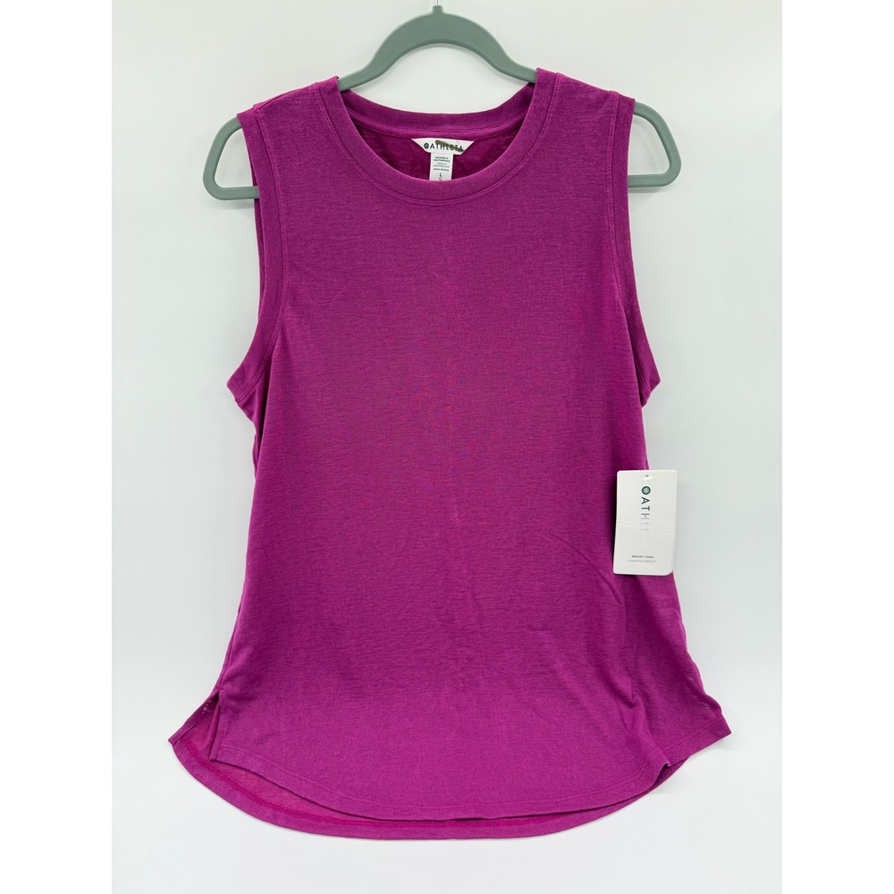Athleta Magenta Muscle Tank Top